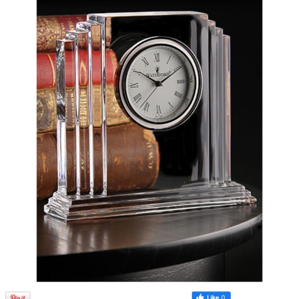 Waterford Crystal Metropolitan Large Clock